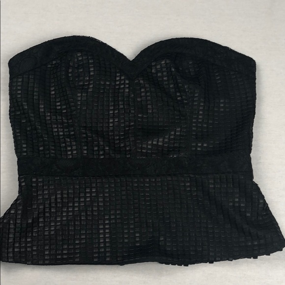 bebe Tops - Bebe strapless crop